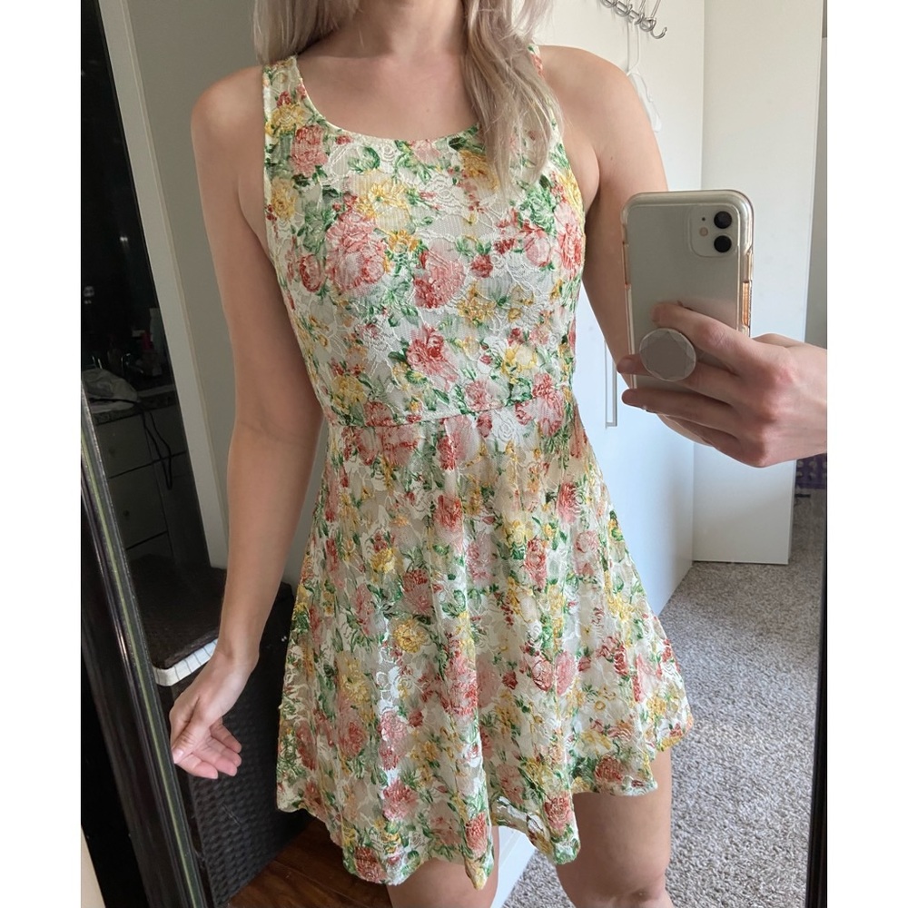 Wet Seal Short Floral Dress
